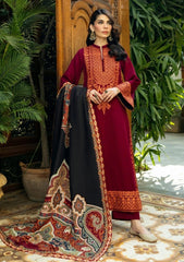 Zainab Chottani — 3pc on emb Lawn with Digital Dimond print Dopatta image 0