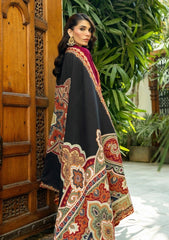 Zainab Chottani — 3pc on emb Lawn with Digital Dimond print Dopatta image 3