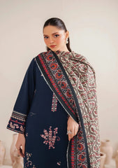 Garnet — 3pc on emb Lawn with Diamond Dopatta image 2