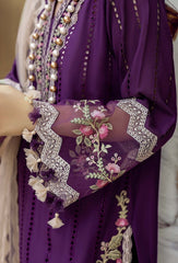 Adan Libas —3PC Available on Lawn with Organa Emb Dopatta image 2