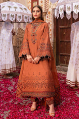 Alizeh — 3pc Available on Fine Quality Lawn with Chiffon Emb Dopatta image 0
