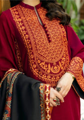Zainab Chottani — 3pc on emb Lawn with Digital Dimond print Dopatta image 1