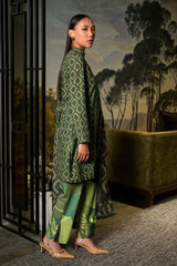 MAARIA.B — 3pc on Digital Lawn with Lawn 4 side printed Dopatta image 2