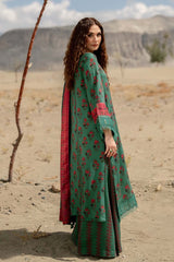 MAARIA.B — 3pc on Digital Lawn with Lawn 4 side printed Dopatta image 4