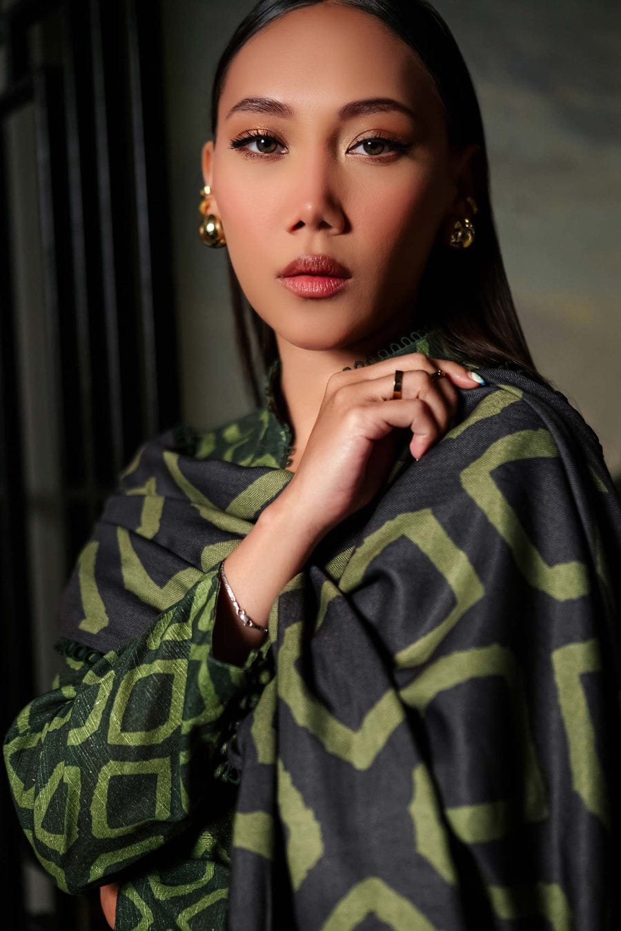 MAARIA.B — 3pc on Digital Lawn with Lawn 4 side printed Dopatta image 3