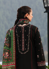 (MF1246) HUSSAIN REHAR| UNSTITCHED 3PC HEAVY EMB PREMIUM LAWN WITH PRINTED DUPATTA