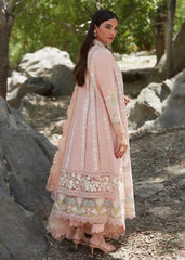 (MF1244) CRIMSON| UNSTITCHED 3PC HEAVY CHIKKANKARI PREMIUM LAWN WITH READY TO WEAR 4SIDE CUTWORK KHAADI-NET EMB DUPATTA