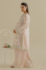 (MF1251) ZARASHAHJAHAN| UNSTITCHED 3PC HEAVY EMB PREMIUM LAWN WITH PRINTED CHIFFON DUPATTA