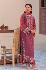 (MF1243) ALLAYS| UNSTITCHED 3PC HEAVY EMB PREMIUM LAWN WITH READY TO WEAR CHIFFON EMB DUPATTA