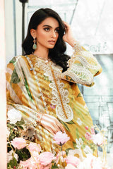 Maria b on emb lawn with Lawn digital printed Dopatta