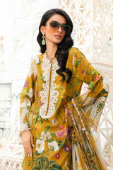 Maria b on emb lawn with Lawn digital printed Dopatta