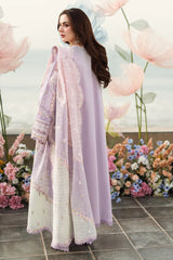 Qalamkar on emb Lawn with Diamond printed Dopatta