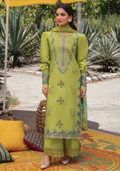 Rang rasia on emb Lawn with Diamond printed Dopatta