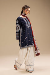 Emb Lawn with Diamond Printed Dupatta