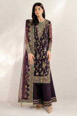 Jazmin on emb Dhanak with heavy Emb Dhanak shawl
