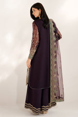 Jazmin on emb Dhanak with heavy Emb Dhanak shawl