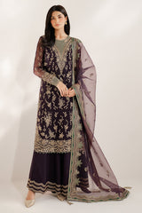 Jazmin on emb Dhanak with heavy Emb Dhanak shawl