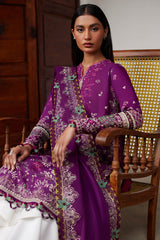 Emb Dhanak with Emb Dhanak shawl
