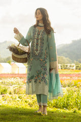 Mushq on emb Dhanak with Pashmina wool shawl