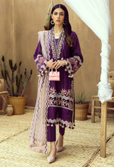 Adan Libas on emb linen with Organza Emb Dopatta