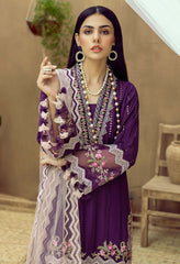 Adan Libas on emb linen with Organza Emb Dopatta
