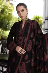 Emb Dhanak with Dhanak Heavy Emb Shawl