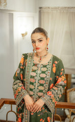 Aneelas Soft Digital Printed Shemoz Silk with Chiffon Silk Ready to Wear Dopatta