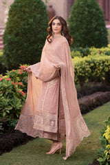 Azure on emb Dhanak with Dhanak  emb shawl