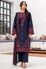 (MF1266) FARASHA| UNSTITCHED 3PC HEAVY EMB PREMIUM LAWN WITH CHIFFON EMB DUPATTA