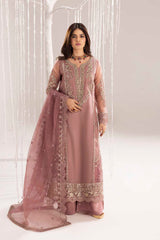 (MF1270) ZAHRA RUBAB| UNSTITCHED 3PC HEAVY EMB PREMIUM LAWN WITH CHIFFON EMB DUPATTA