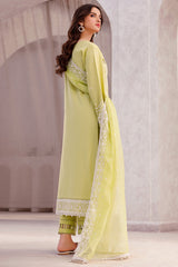 (MF1271) FARASHA| UNSTITCHED 3PC HEAVY EMB PREMIUM LAWN WITH CHIFFON EMB DUPATTA