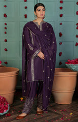 (MF1276) ZARASHAHJAHAN| UNSTITCHED 3PC HEAVY EMB PREMIUM LAWN WITH ORGANZA EMB DUPATTA