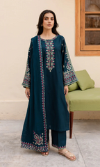 (MF1277) BATIK| UNSTITCHED 3PC HEAVY EMB PREMIUM LAWN WITH CHIFFON EMB DUPATTA