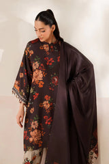 (MF07) BAROQUE| UNSTITCHED 3PC PREMIUM BANA DORA  DIGITAL PRINTED LAWN