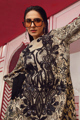 (MF08) MARIA.B| UNSTITCHED 3PC PREMIUM BANA DORA  DIGITAL M.PRINTED LAWN