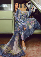 (MF09) MARIA.B| UNSTITCHED 3PC PREMIUM BANA DORA  DIGITAL M.PRINTED LAWN