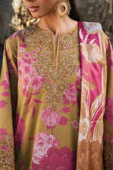 (MF19) BAROQUE| UNSTITCHED 3PC PREMIUM BANA DORA DIGITAL PRINTED LAWN