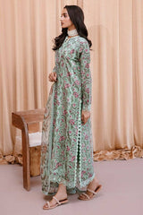 (MF21) IZNik| UNSTITCHED 3PC PREMIUM DIGITAL PRINTED LAWN