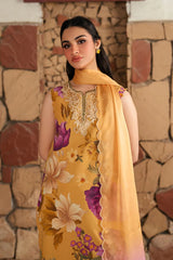 (MF22) IZNik| UNSTITCHED 3PC PREMIUM DIGITAL PRINTED LAWN