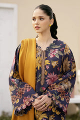 (MF23) IZNik| UNSTITCHED 3PC PREMIUM DIGITAL PRINTED LAWN