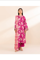 (MF24) SAPPHIRE| UNSTITCHED 3PC PREMIUM DIGITAL PRINTED LAWN